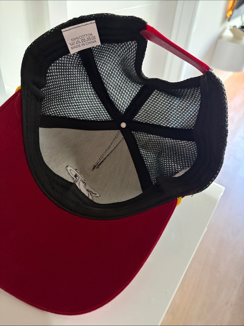 Miami Heat Black & red Snapback Cap with BMW Patch - Picture 2 of 2